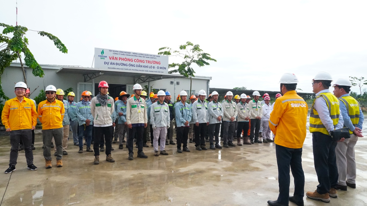 SWPOC ra quân đầu năm, bước vào giai đoạn cao điểm thi công năm 2026