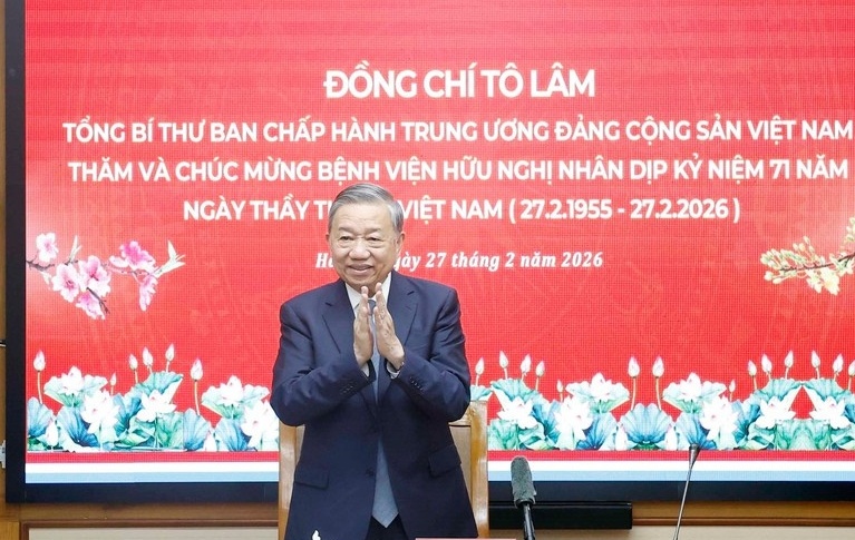 Toàn văn phát biểu của Tổng Bí thư Tô Lâm tại Bệnh viện Hữu Nghị