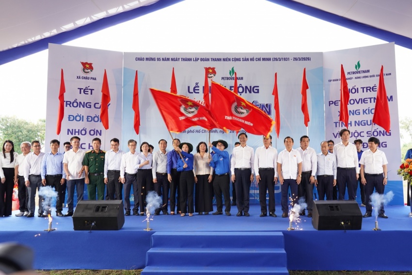 Tháng Thanh niên 2026: Tuổi trẻ Petrovietnam xung kích, tình nguyện vì cuộc sống cộng đồng Tháng Thanh niên 2026: Tuổi trẻ Petrovietnam xung kích, tình nguyện vì cuộc sống cộng đồng