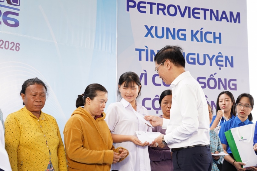 Tháng Thanh niên 2026: Tuổi trẻ Petrovietnam xung kích, tình nguyện vì cuộc sống cộng đồng Tháng Thanh niên 2026: Tuổi trẻ Petrovietnam xung kích, tình nguyện vì cuộc sống cộng đồng