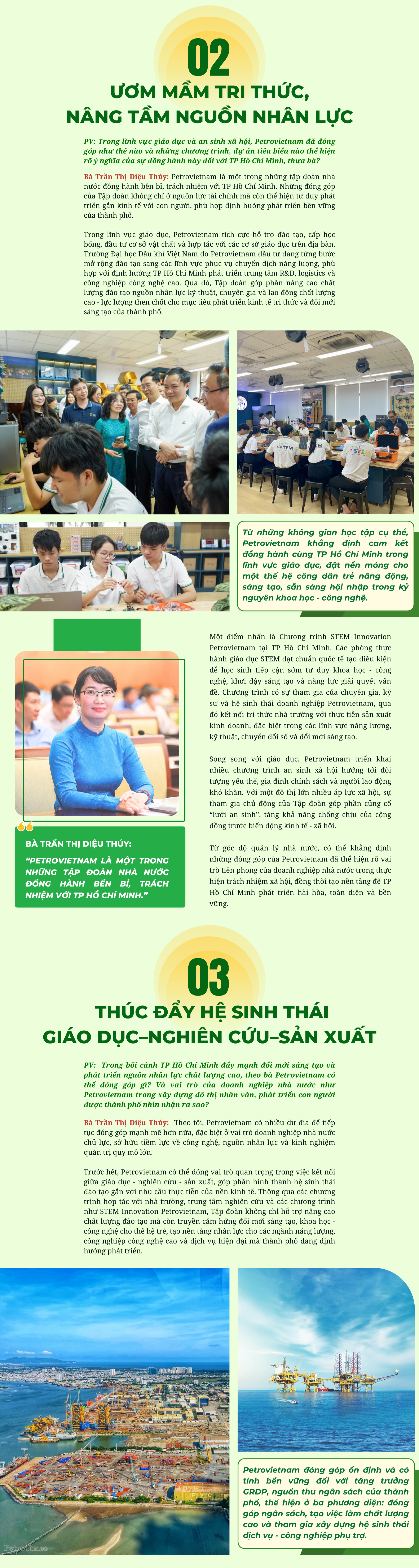 [P-Magazine] Petrovietnam đồng hành cùng TP Hồ Chí Minh phát triển bền vững