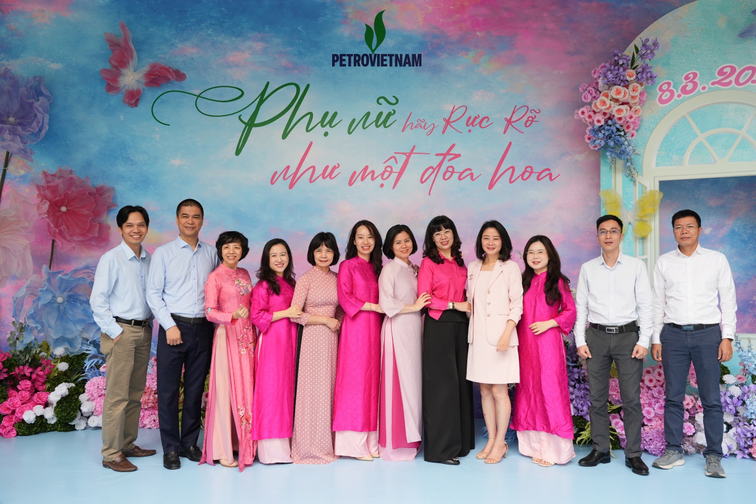 Bộ máy QL&ĐH Petrovietnam chào mừng, tôn vinh nữ CBCNV nhân Ngày Quốc tế Phụ nữ 8/3