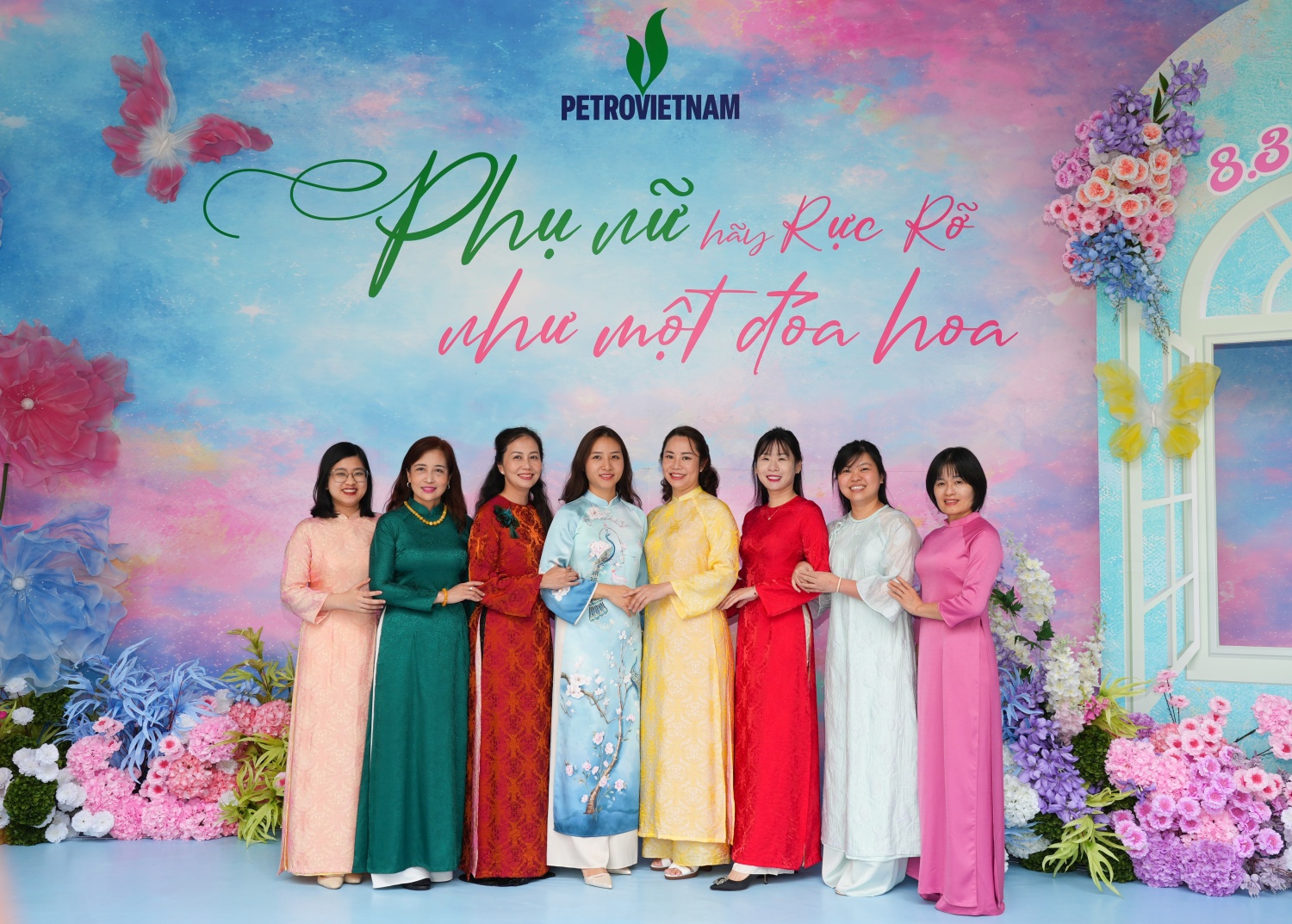 Bộ máy QL&ĐH Petrovietnam chào mừng, tôn vinh nữ CBCNV nhân Ngày Quốc tế Phụ nữ 8/3
