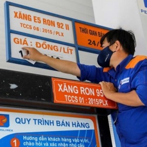 Chiều 7/3: Giá xăng dầu trong nước 