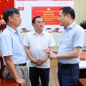 Đồng chí Lê Ngọc Sơn cam kết đồng hành phát triển không gian công nghiệp - năng lượng tại “thủ phủ dầu khí”