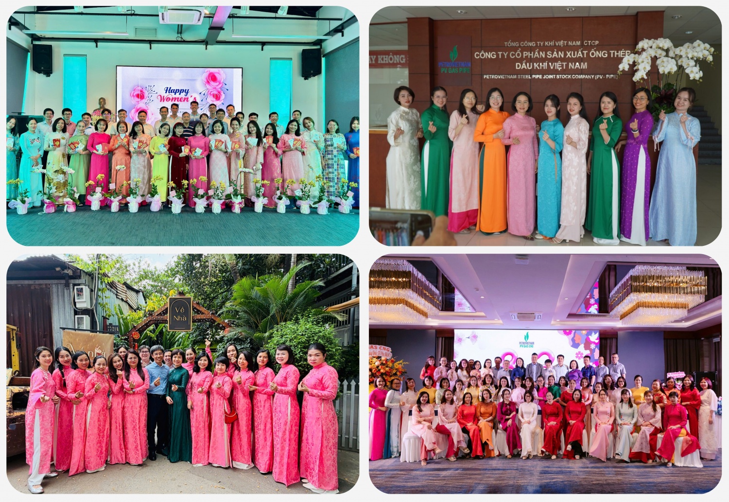 Nữ CBCNV tại PV GAS được động viên, khích lệ phát huy năng lực, đóng góp vào sự phát triển chung của đơn vị và toàn Tổng công ty