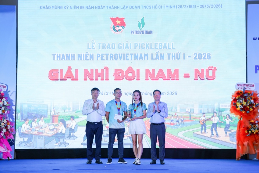 Giải Pickleball Thanh niên Petrovietnam lần thứ I: Khởi đầu sân chơi mới của tuổi trẻ ngành năng lượng - dầu khí Giải Pickleball Thanh niên Petrovietnam lần thứ I: Sân chơi gắn kết Tuổi trẻ Petrovietnam và địa phương