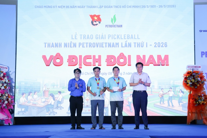 Giải Pickleball Thanh niên Petrovietnam lần thứ I: Khởi đầu sân chơi mới của tuổi trẻ ngành năng lượng - dầu khí Giải Pickleball Thanh niên Petrovietnam lần thứ I: Sân chơi gắn kết Tuổi trẻ Petrovietnam và địa phương