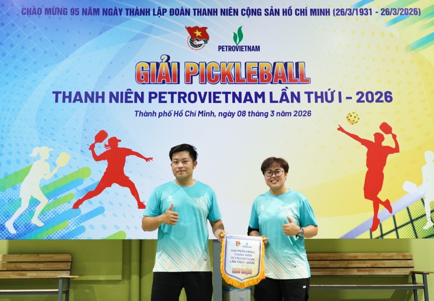 Giải Pickleball Thanh niên Petrovietnam lần thứ I: Khởi đầu sân chơi mới của tuổi trẻ ngành năng lượng - dầu khí Giải Pickleball Thanh niên Petrovietnam lần thứ I: Sân chơi gắn kết Tuổi trẻ Petrovietnam và địa phương
