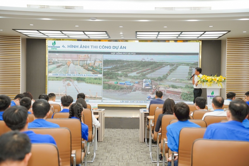 Tuổi trẻ Petrovietnam chia sẻ kinh nghiệm triển khai và vận hành dự án, công trình khí