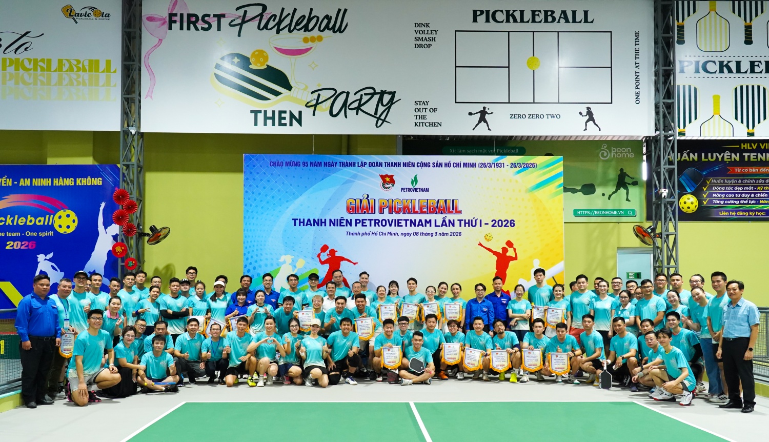 Giải Pickleball Thanh niên Petrovietnam lần thứ I: Sân chơi gắn kết Tuổi trẻ Petrovietnam và địa phương Giải Pickleball Thanh niên Petrovietnam lần thứ I: Sân chơi gắn kết Tuổi trẻ Petrovietnam và địa phương
