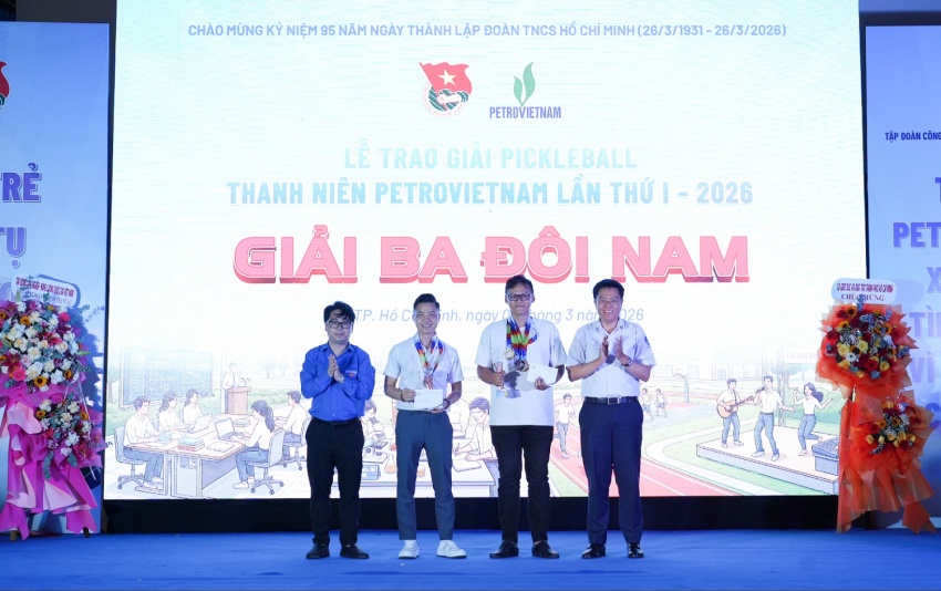 Giải Pickleball Thanh niên Petrovietnam lần thứ I: Khởi đầu sân chơi mới của tuổi trẻ ngành năng lượng - dầu khí Giải Pickleball Thanh niên Petrovietnam lần thứ I: Sân chơi gắn kết Tuổi trẻ Petrovietnam và địa phương