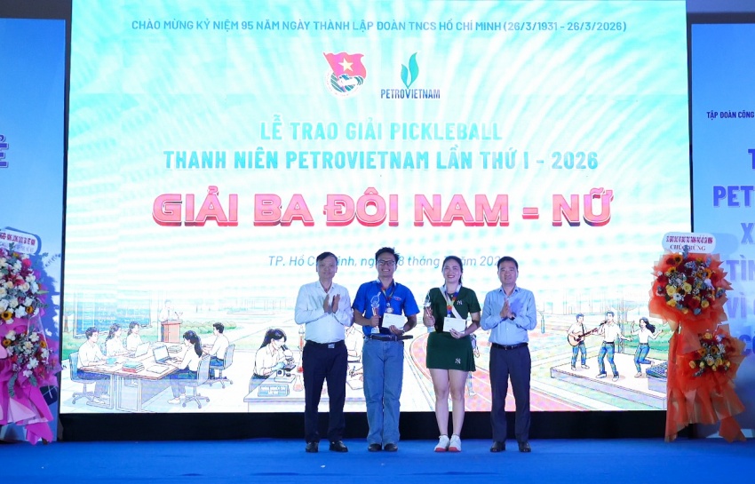 Giải Pickleball Thanh niên Petrovietnam lần thứ I: Khởi đầu sân chơi mới của tuổi trẻ ngành năng lượng - dầu khí Giải Pickleball Thanh niên Petrovietnam lần thứ I: Sân chơi gắn kết Tuổi trẻ Petrovietnam và địa phương