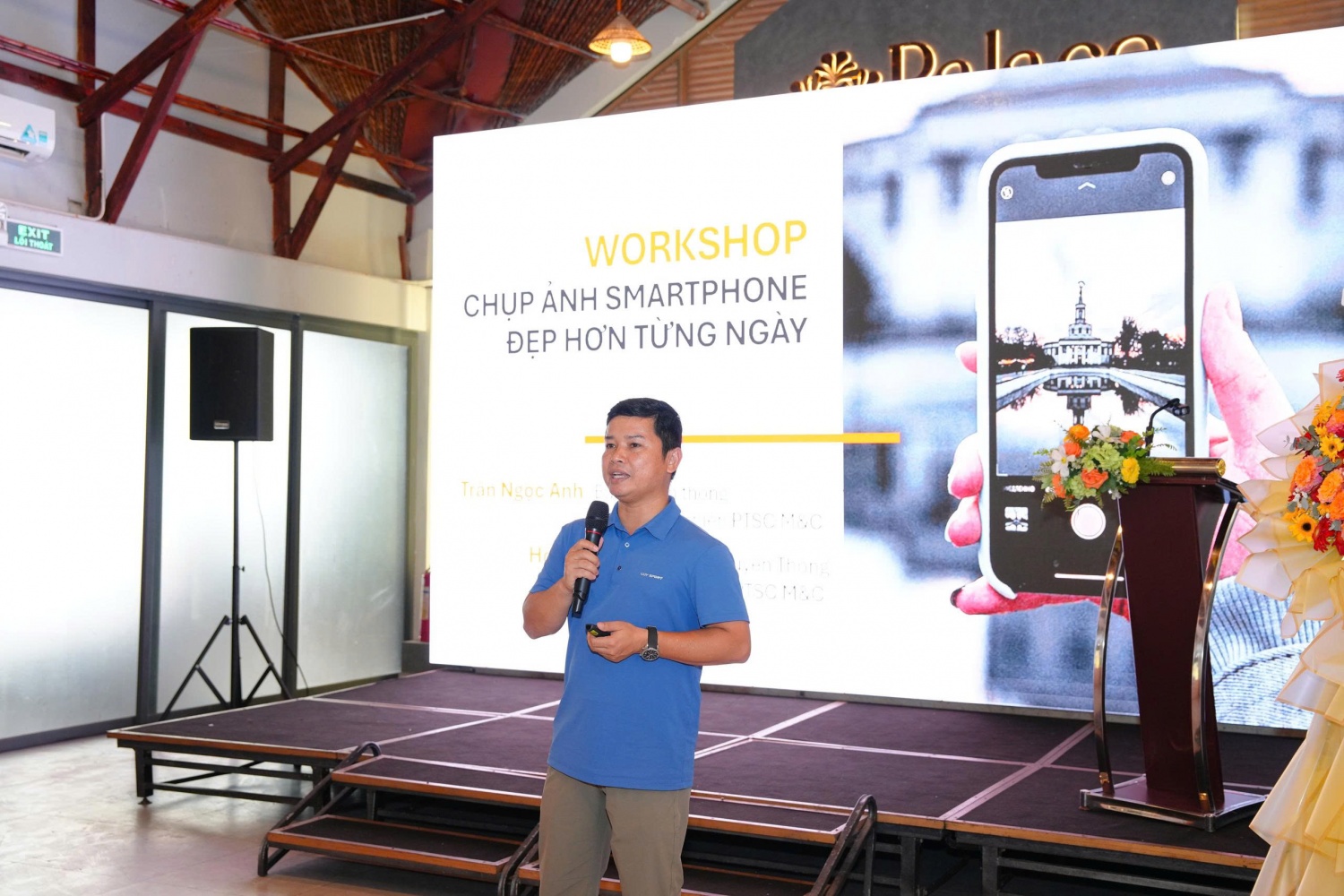 Đồng chí Trần Ngọc Anh – Nguyên Phó Bí thư Đoàn Thanh niên Công ty chia sẻ kỹ năng quay phim, chụp ảnh bằng điện thoại thông minh Đồng chí Trần Ngọc Anh – Nguyên Phó Bí thư Đoàn Thanh niên Công ty chia sẻ kỹ năng quay phim, chụp ảnh bằng điện thoại thông minh