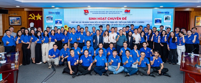 Tuổi trẻ Vietsovpetro tiên phong chuyển đổi số   Tổ chức thành công sinh hoạt chuyên đề về triển khai E-Learning