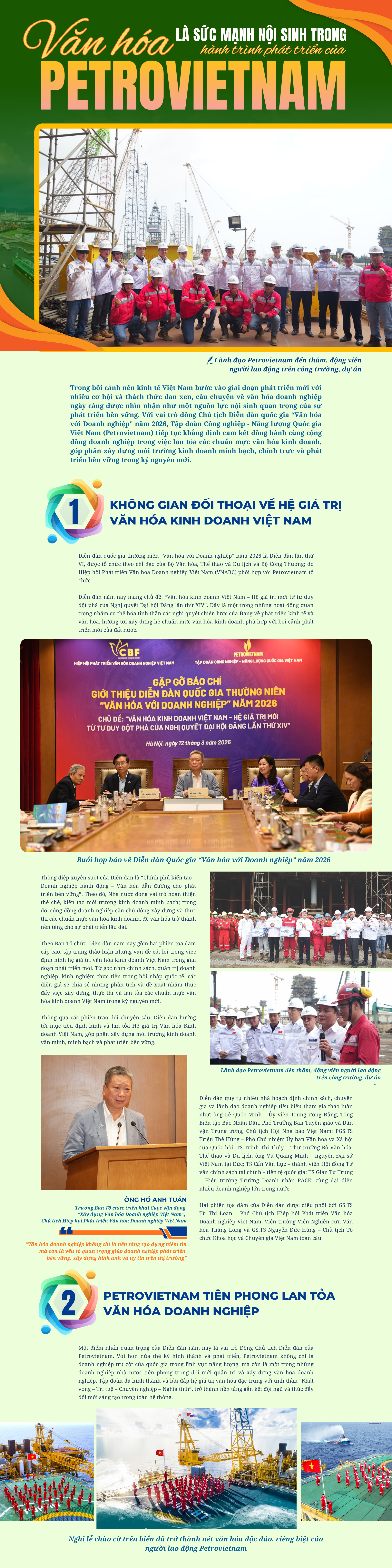 [P-Magazine] Văn hóa là sức mạnh nội sinh trong hành trình phát triển của Petrovietnam