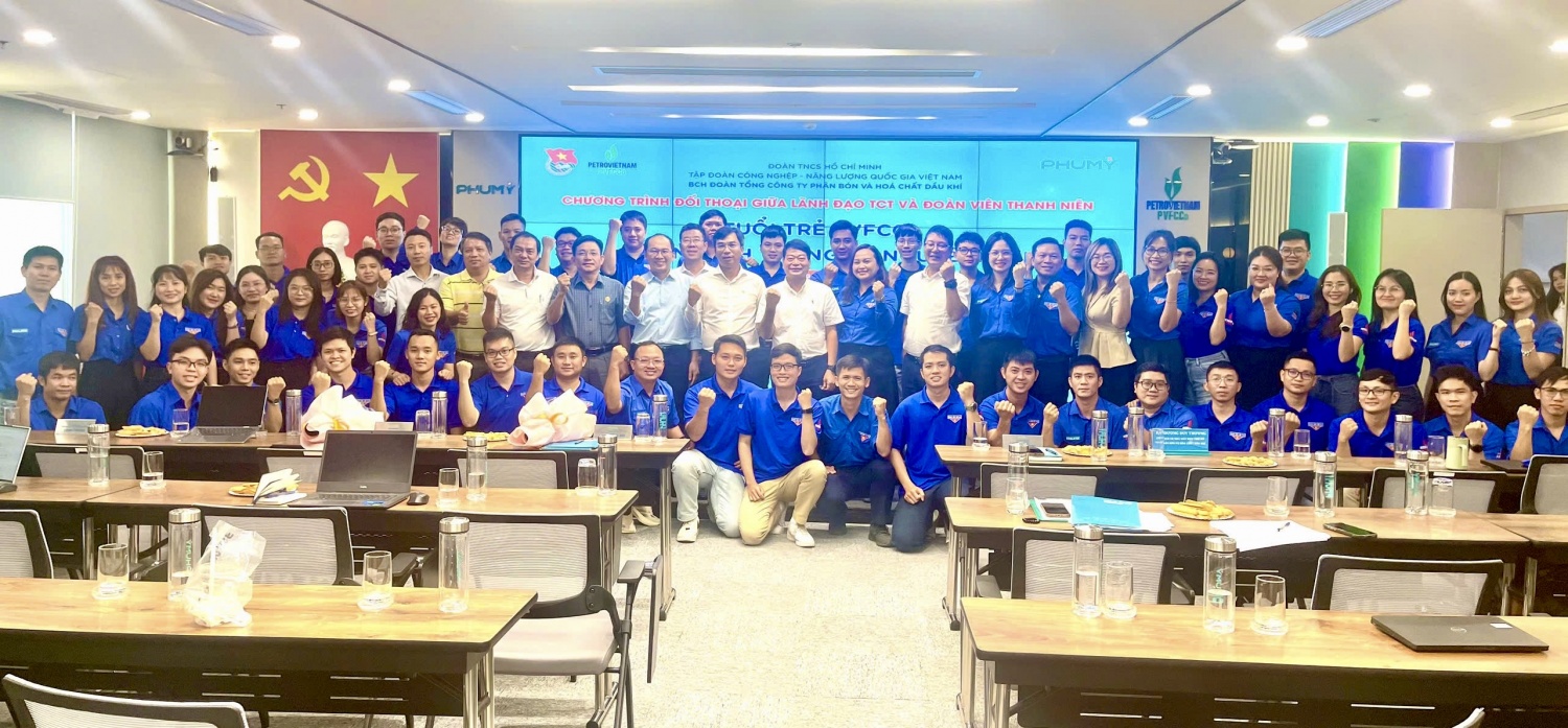 Tuổi trẻ PVFCCo - Phú Mỹ tiên phong với tư duy số và hành động xanh Tuổi trẻ PVFCCo Phú Mỹ tiên phong với tư duy số và hành động xanh