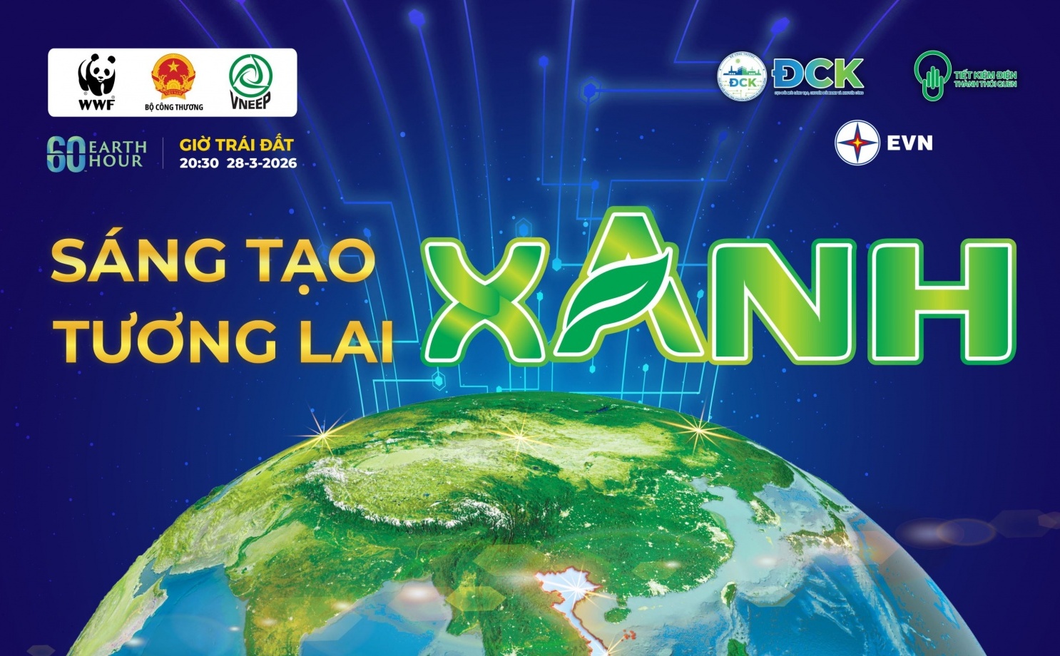 Giờ Trái đất 2026: Cả nước tiết kiệm được 463.000 kWh điện