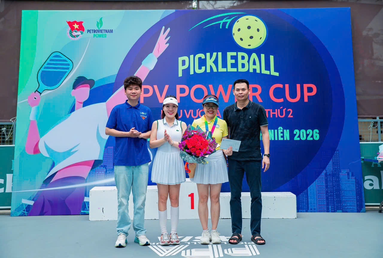 Tuổi trẻ PV Power tích cực hưởng ứng giải Pickleball PV Power Cup lần thứ 2