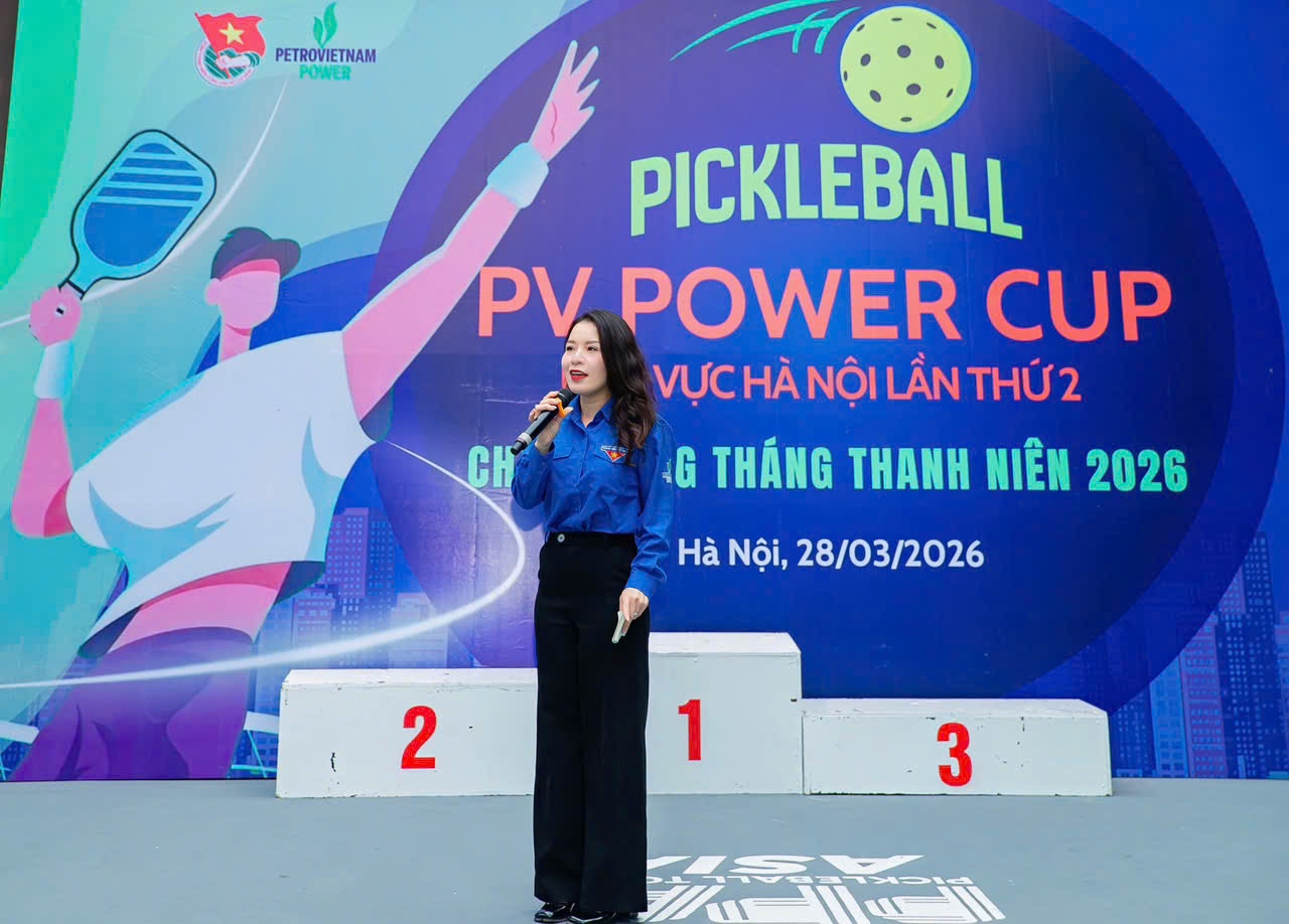 Tuổi trẻ PV Power tích cực hưởng ứng giải Pickleball PV Power Cup lần thứ 2