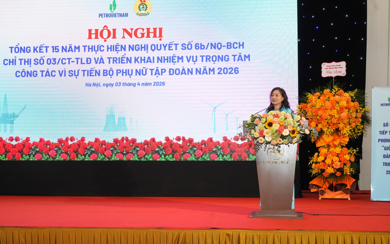 Để lực lượng nữ tiếp tục là điểm sáng trong hành trình phát triển Petrovietnam