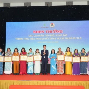 Để lực lượng nữ tiếp tục là điểm sáng trong hành trình phát triển Petrovietnam