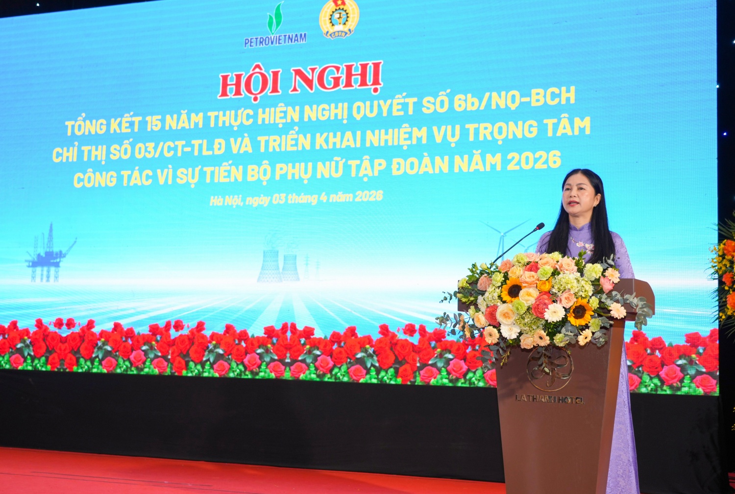 Để lực lượng nữ tiếp tục là điểm sáng trong hành trình phát triển Petrovietnam