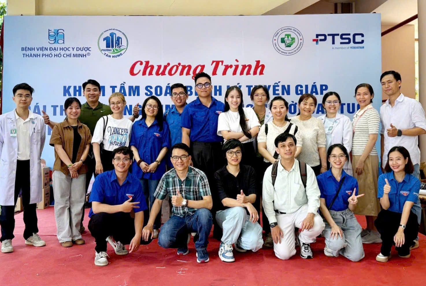 PTSC chung tay chăm sóc sức khỏe cộng đồng