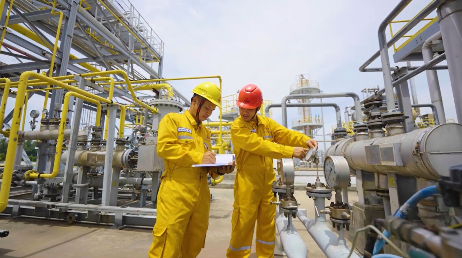 Vận hành hệ thống công nghệ tại Hệ thống khí HR-TB