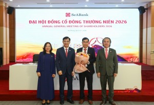 ĐHĐCĐ thường niên 2026: SeABank chốt trả cổ tức 20,5%, tăng vốn lên 34.688 tỷ đồng