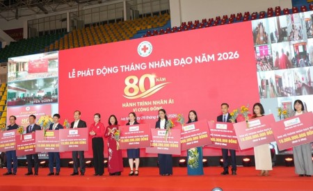 Petrovietnam ủng hộ 20 tỷ đồng hưởng ứng Tháng Nhân đạo 2026