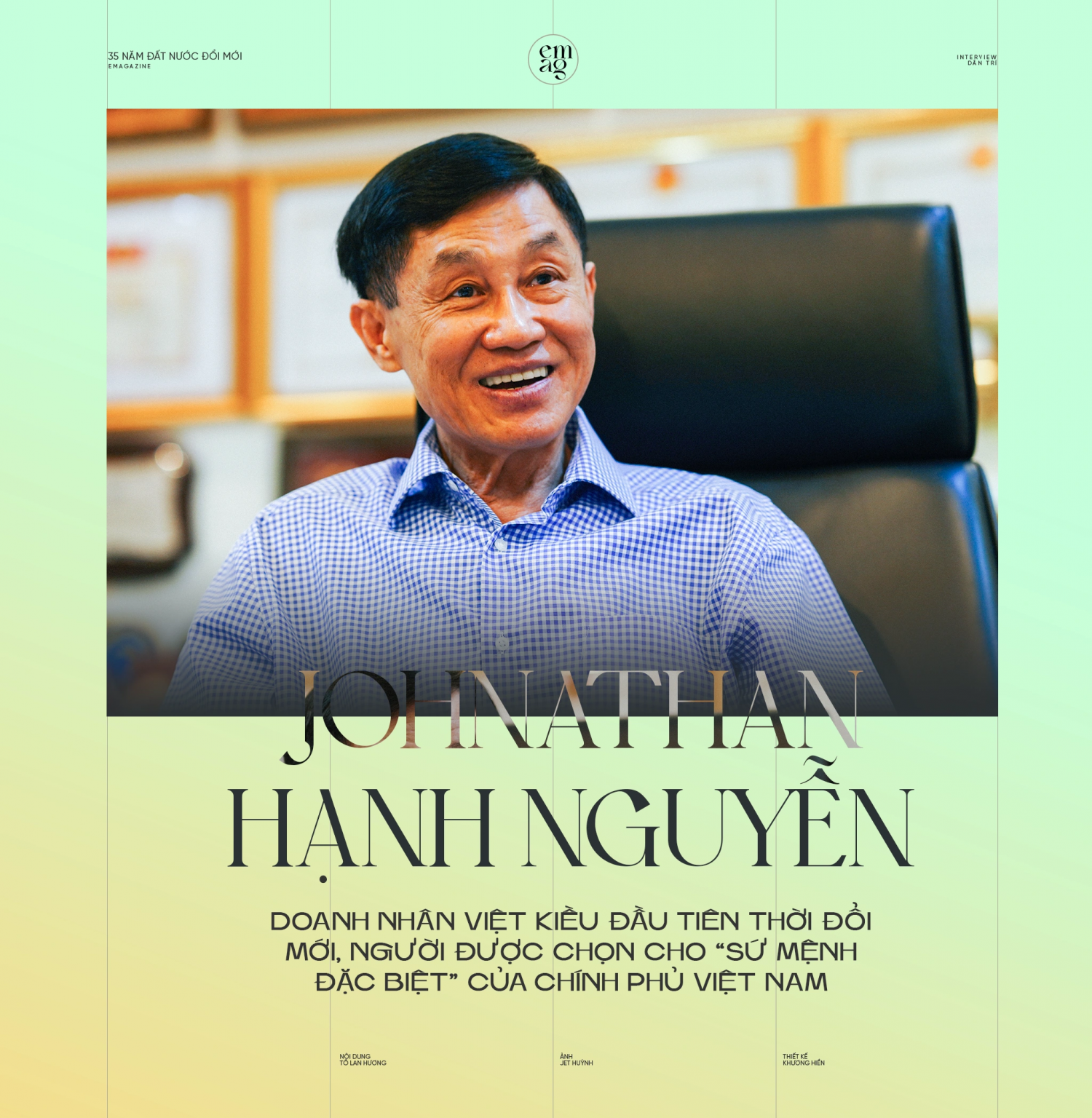 "Người được chọn" cho sứ mệnh mở đường đặc biệt của Chính phủ Việt Nam "Người được chọn" cho sứ mệnh mở đường đặc biệt của Chính phủ Việt Nam