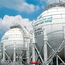 lanh dao petrovietnam tham va lam viec voi cac doi tac han quoc