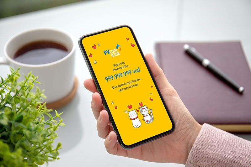 PVcomBank dành hơn 60 triệu đồng giải thưởng cho cuộc thi sáng tạo thiệp trên PV Mobile Banking