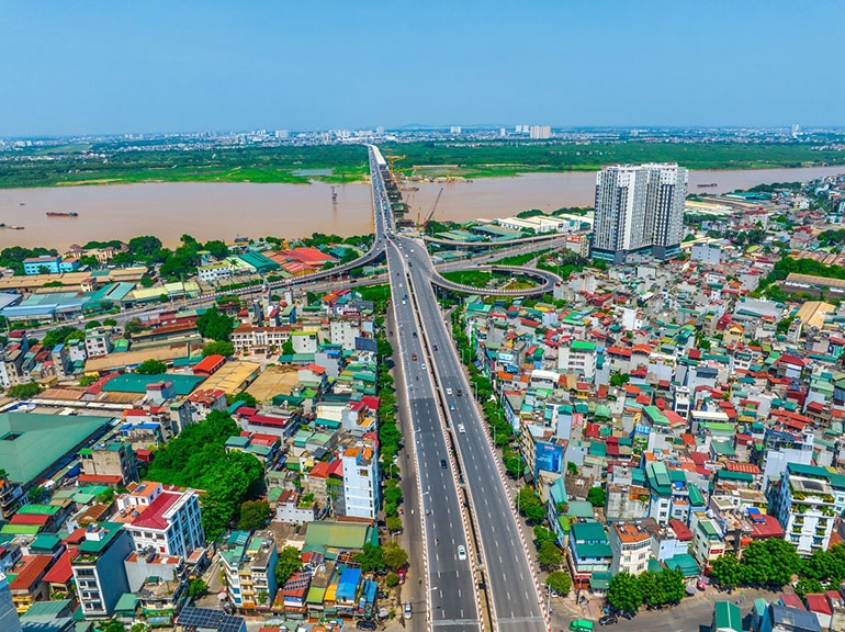 Các tuyến đường vành đai kéo dài nhịp phát triển cho phía Đông Hà Nội