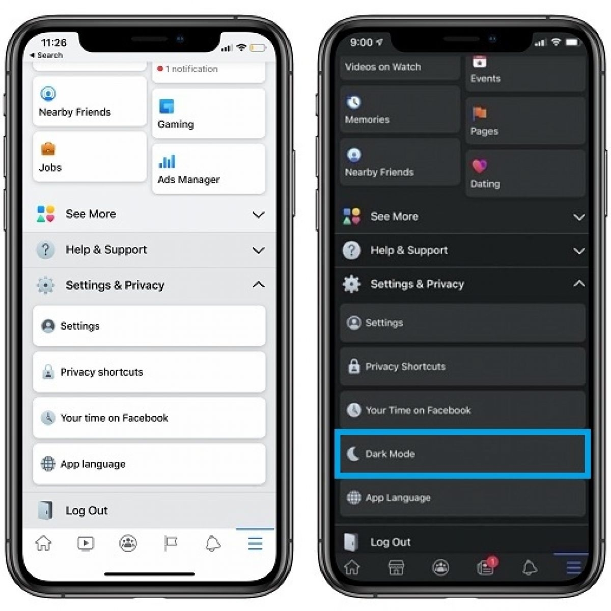 Giao diện Dark Mode bất ngờ biến mất với nhiều người dùng Facebook trên iOS