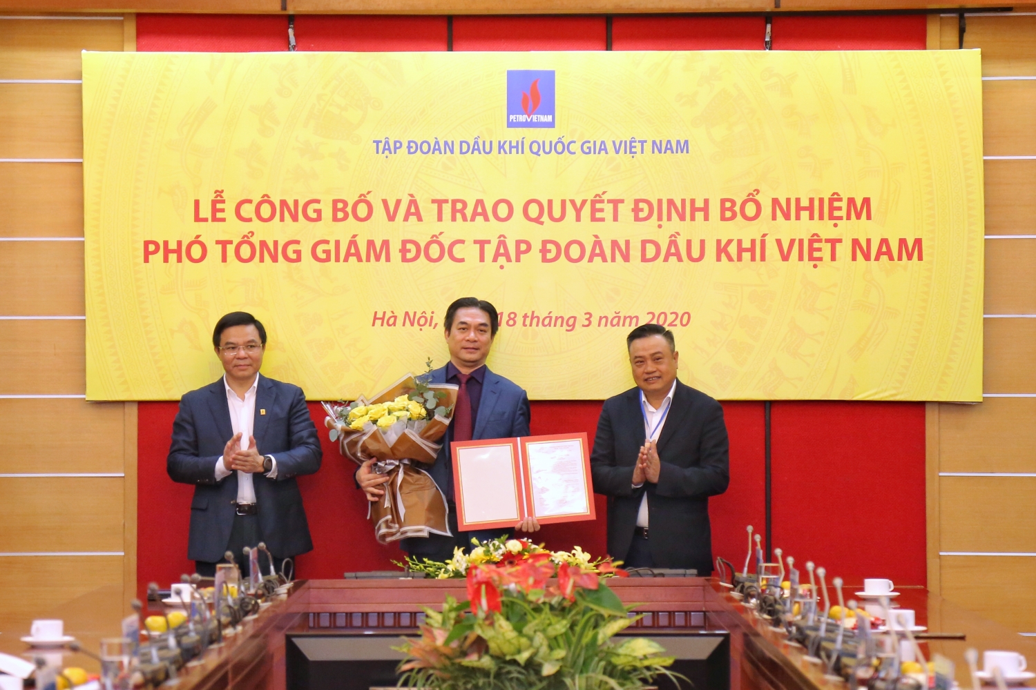 pvn bo nhiem chu tich hdqt pvdrilling lam pho tong giam doc tap doan
