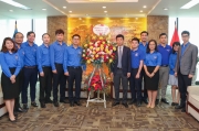 hai doan vien dau khi duoc tuyen duong thanh nien tien tien lam theo loi bac
