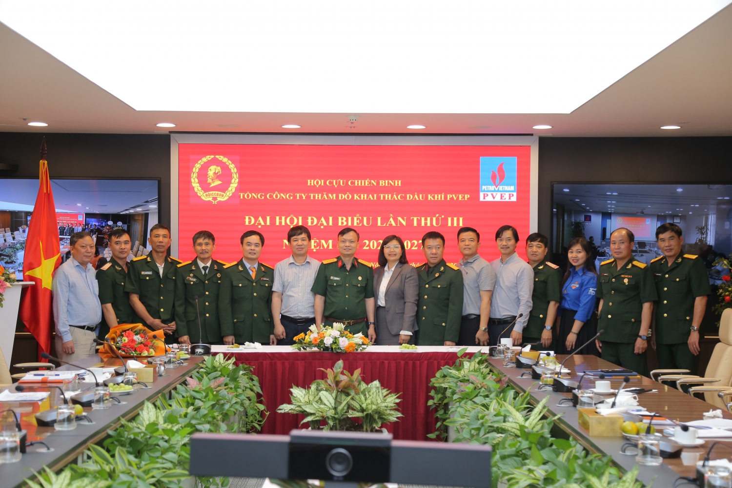 Hội CCB PVEP tổ chức thành công Đại hội Đại biểu lần thứ III nhiệm kỳ 2022 - 2027