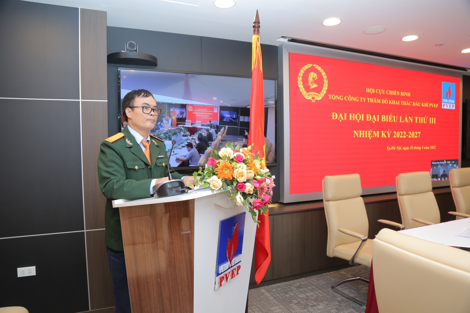 Hội CCB PVEP tổ chức thành công Đại hội Đại biểu lần thứ III nhiệm kỳ 2022 - 2027