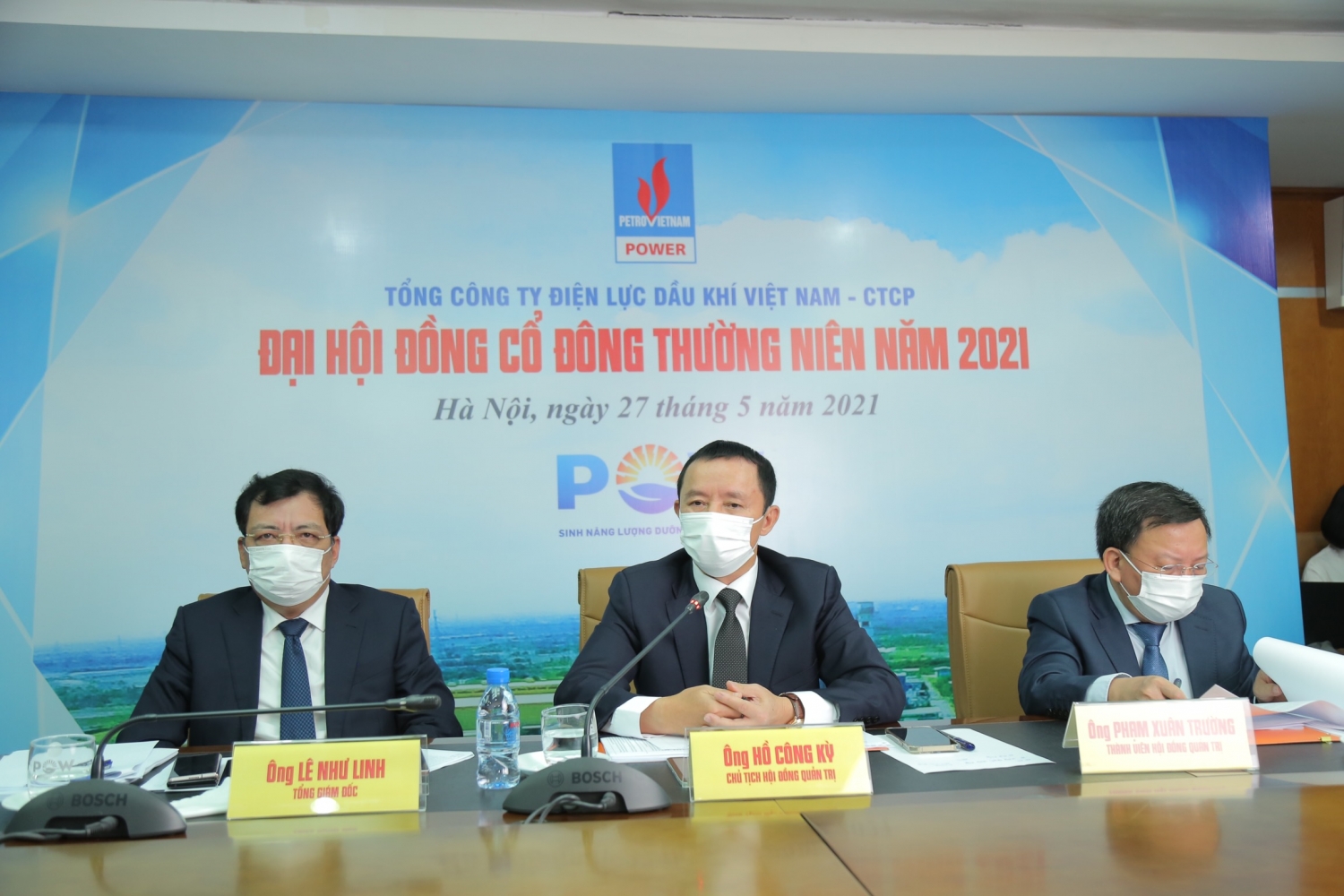 PV Power tổ chức thành công Đại hội đồng cổ đông thường niên trực tuyến năm 2021