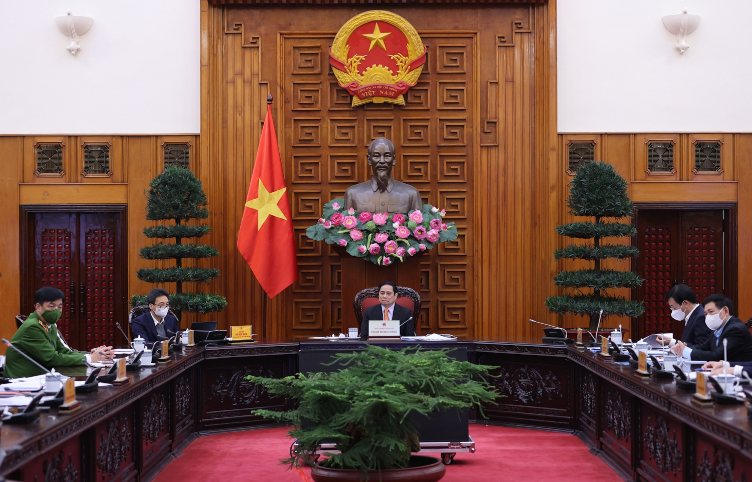 Thủ tướng Phạm Minh Chính chủ trì cuộc họp về thúc đẩy triển khai Đề án 06