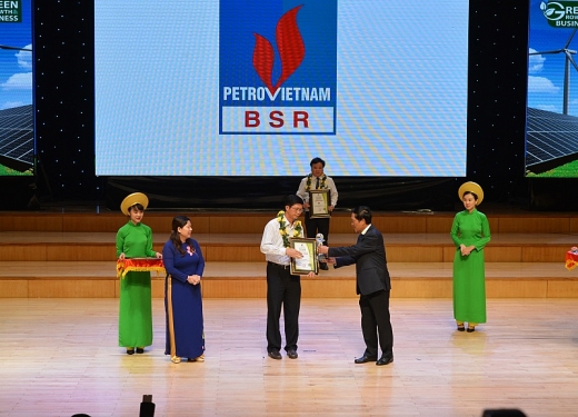 bsr duoc vinh danh doanh nghiep sang tao ung dung cong nghe than thien moi truong