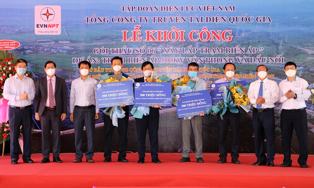 Phát động triển khai thi công Dự án Trạm biến áp 500kV Vân Phong và đấu nối