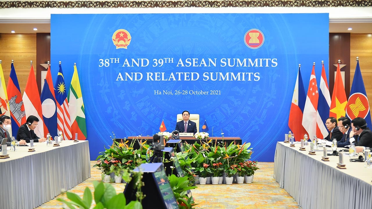 Lễ chuyển giao cương vị Chủ tịch ASEAN năm 2022 cho Vương quốc Cam-pu-chia