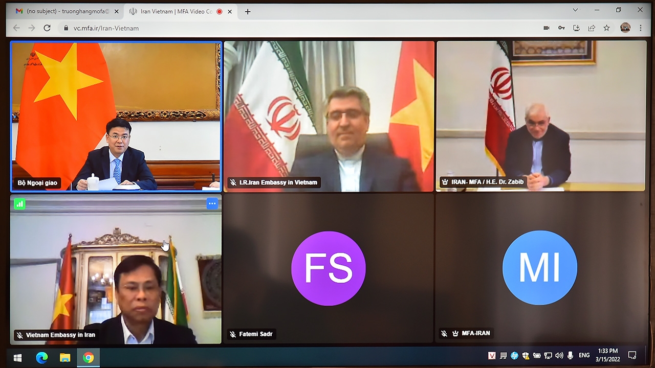 Tham vấn chính trị hai Bộ Ngoại giao Việt Nam - Iran lần thứ 7