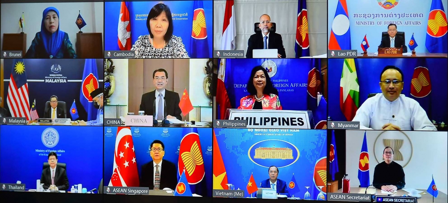 Cuộc họp Tham vấn Quan chức cao cấp ASEAN - Trung Quốc lần thứ 27 theo hình thức trực tuyến