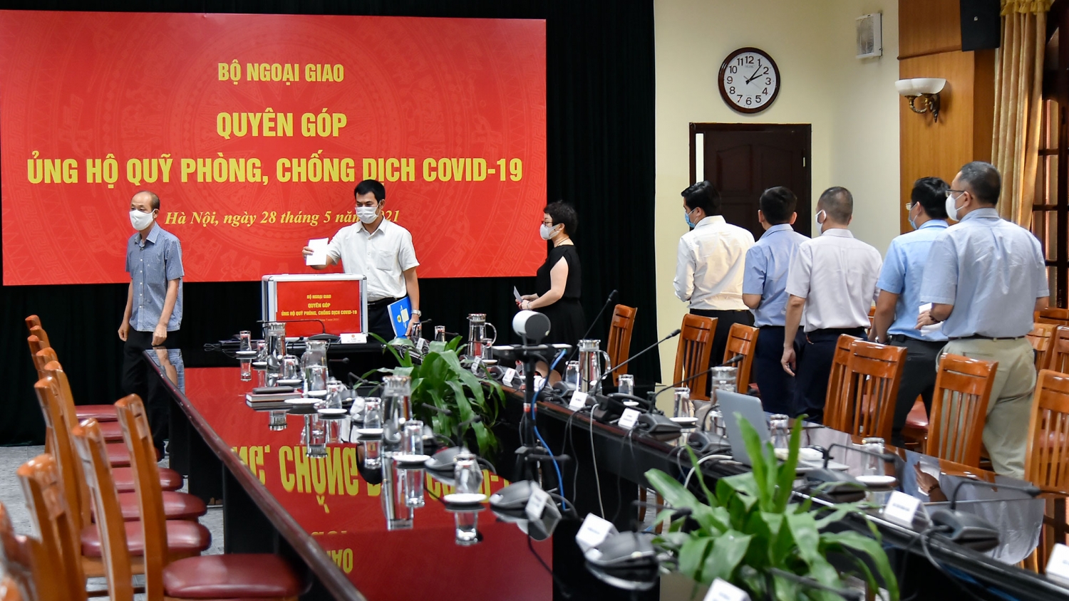 Bộ Ngoại giao phát động quyên góp ủng hộ công tác phòng, chống dịch Covid-19