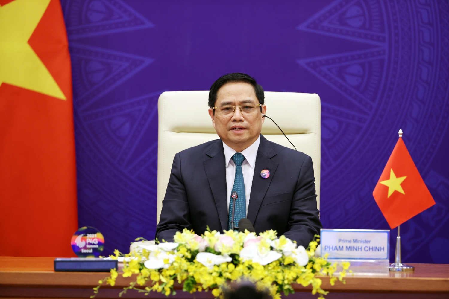 Phát biểu của Thủ tướng tại Hội nghị thượng đỉnh Đối tác vì tăng trưởng xanh và mục tiêu toàn cầu (P4G) 2030
