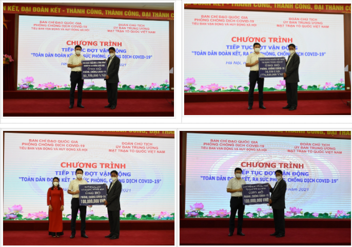 Kiều bào tiếp tục ủng hộ chương trình “Toàn dân đoàn kết, ra sức phòng, chống dịch Covid-19”